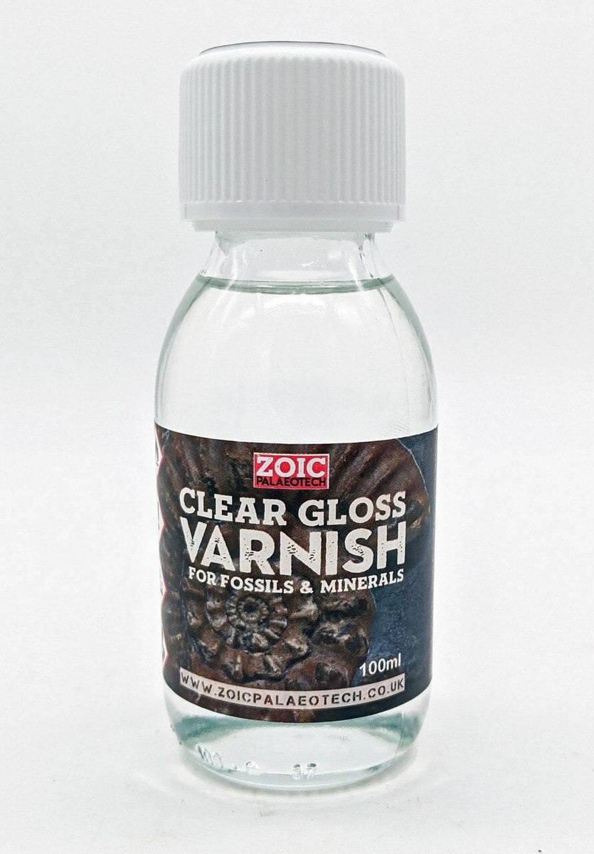 Clear Gloss Varnish for Fossils ZOIC PalaeoTech Limited