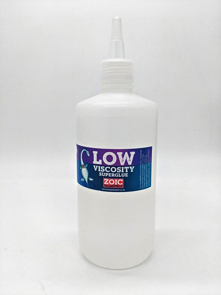 Extra Low Viscosity Superglue 500g Huge Bottle! ZOIC PalaeoTech Limited