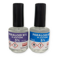 BUNDLE Brush Applicator Bottle 3% + 5% wt/vol Paraloid B-72 premixed in Acetone (15ml)