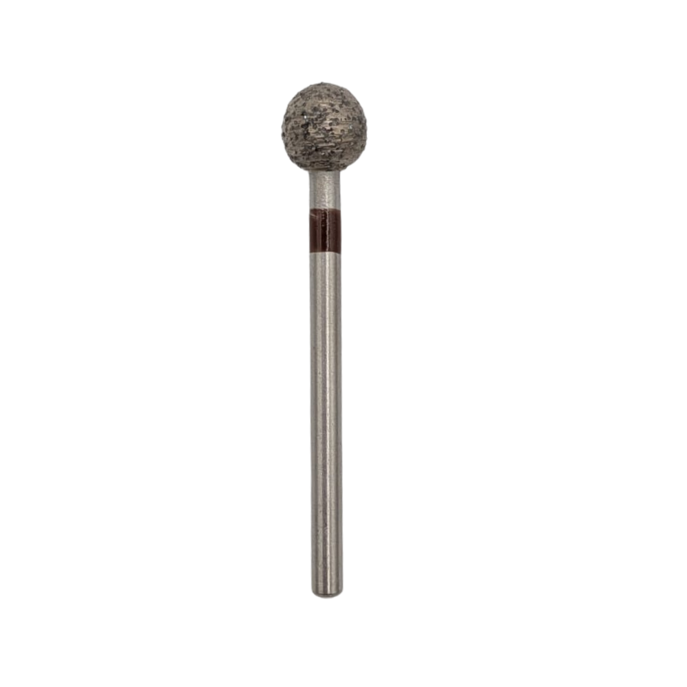 Sintered Diamond Bur (Ball) - 3mm Shank