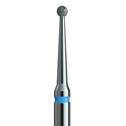 Diamond Bur (Long, 1.2m Ball, Medium) - FG Shank