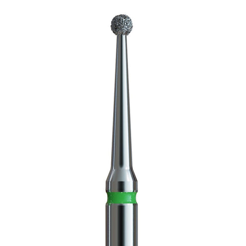 Diamond Bur (Long, 1.2m Ball, Coarse) - FG Shank