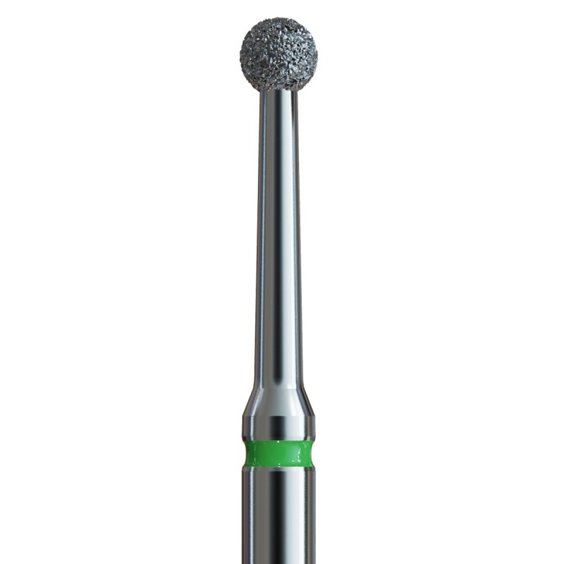 Diamond Bur (Long, 1.8mm Ball, Coarse) - FG Shank