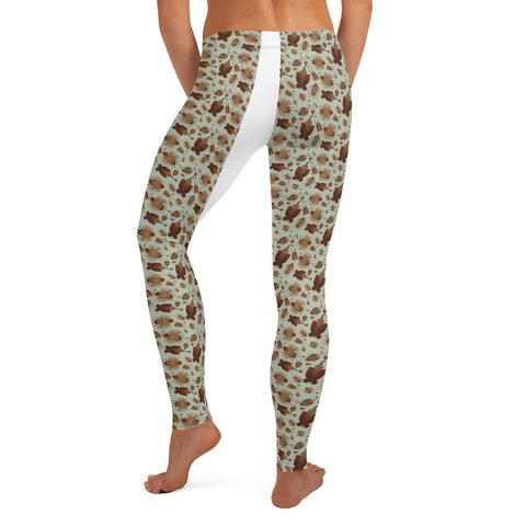 Cambrian Pattern Leggings - Green