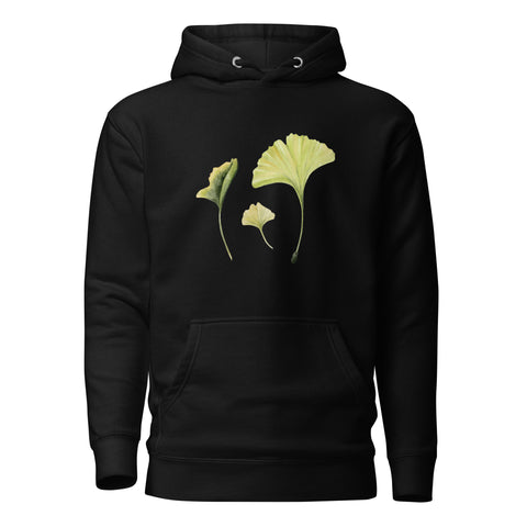 Ginkgo Leaf Hoodie Unisex