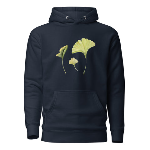 Ginkgo Leaf Hoodie Unisex