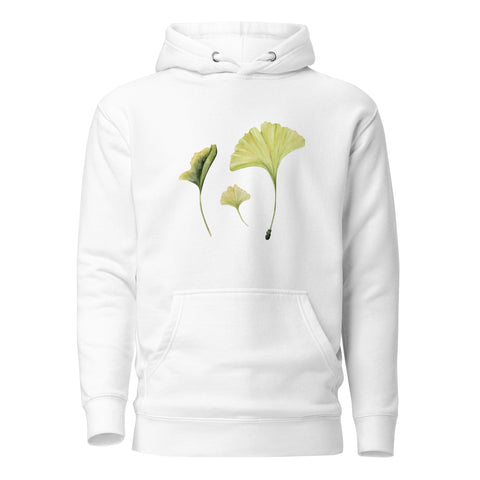 Ginkgo Leaf Hoodie Unisex