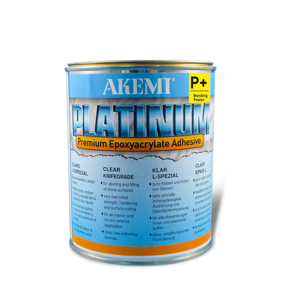 AKEMI PLATINUM Knife-Grade Stone Adhesive 900ml