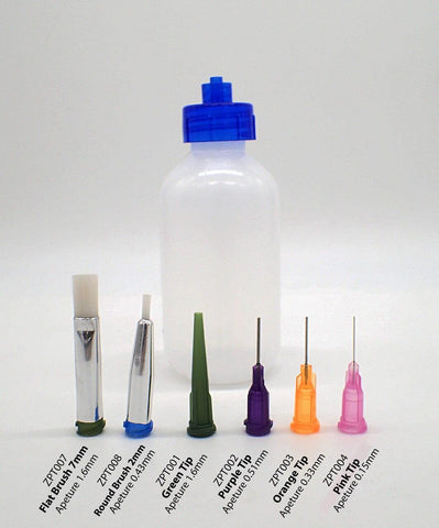 Green Tip 1.6mm (to fit Precision Applicator Bottles) ZPT001 - ZOIC PalaeoTech