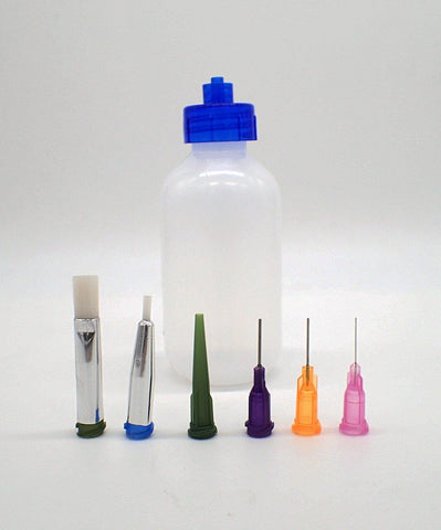 Precision applicator bottle application dispensing craft