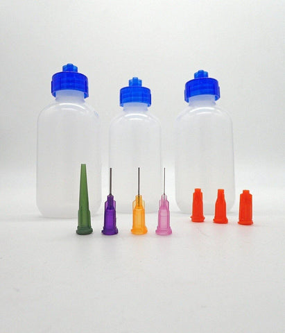 Precision applicator bottle application dispensing craft