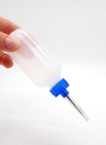 precision applicator brush luer lock dispensing adhesive paraloid