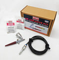 Paasche Air Eraser for fossil preparation cheap air abrasives sandblaster microblaster potblaster fossil preparation tools