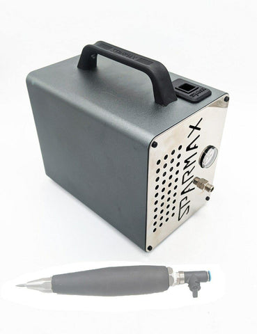 Sparmax Arism Viz Air Compressor (for ZPT T-Rex Air Pen) Travel Kit + Battery Pack + Charger
