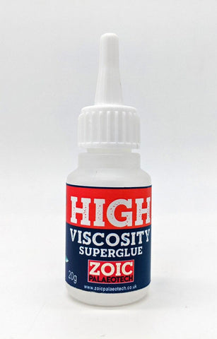 Glues fossils cyanoacrylate adhesive superglue rocks minerals Paleobond UK high viscosity